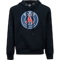 Blusão do PSG Balboa Infantil com Capuz Fleece Kangaroo AZUL ESCURO