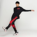 Camiseta Manga Longa Jordan Nike com Capuz Zion Tee PRETO