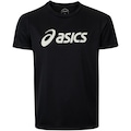 Camiseta Infantil ASICS Performance PRETO/BEGE