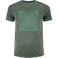 Camiseta Oxer Estampada - Masculina VERDE ESC/VERDE CLA