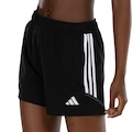 Short Feminino adidas Tiro Club PRETO/BRANCO
