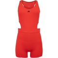 Macacão Feminino adidas Curto One Piece Vermelho/Preto