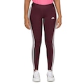 Calça Legging Femininas adidas 3 Stripes VINHO