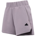 Short Feminino adidas Z.N.E. LILAS