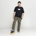 Camiseta Huf Manga Curta Hardware PRETO