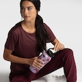 Opção de cor MARINHO/VERDE/BRANCO de Camiseta Feminina Oxer Manga Curta Basica Jogging New II