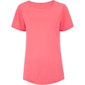 Camiseta Feminina Oxer Manga Curta Basica Jogging New II CORAL