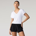 Camiseta Feminina Oxer Decote V BRANCO