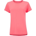 Camiseta Oxer Feminina Alongada Abertura Lateral CORAL