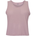 Camiseta Regata Cropped Feminina Oxer Telada ROSA CLARO