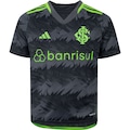 Camisa do Internacional III 23 adidas Infantil Torcedor CINZA/VERDE