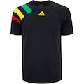 Camiseta Masculina adidas Manga Curta Fortore 23 PRETO/VERDE