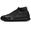 Chuteira Society Nike Mercurial Superfly 9 Club Infantil PRETO
