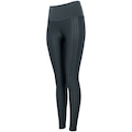 Calça Legging Feminina Oxer New Zig Média Compressão Cós Alto CINZA