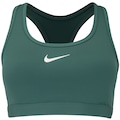 Top Fitness com Bojo Nike Média Sustentação Swoosh Sport VERDE ESCURO