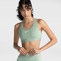 Top Fitness com Bojo Nike Média Sustentação Swoosh Sport VERDE CLA/VERDE ESC
