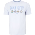 Camiseta do Manchester City Masculina Evolução BRANCO