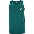 Camiseta Regata Masculina ASICS Leve Mesh Antiodor PETROLEO