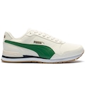 Tênis Puma ST Runner 75 Years BDP - Masculino BRANCO/VERDE