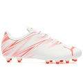 Chuteira de Campo Adulto Puma Attacanto BRANCO/ROSA