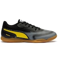 Chuteira Futsal Adulto Puma Truco III PRETO/AMARELO