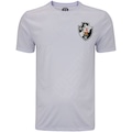 Camiseta do Vasco da Gama Masculina Embossed BRANCO