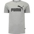 Camiseta Puma Masculina Manga Curta Essentials Logo Tee CINZA MESCLA