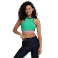 Blusa Cropped Feminina Puma Lemlem Tank VERDE