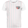Camiseta do São Paulo Infantil Listrada BRANCO