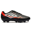 Chuteira de Campo Umbro Prisma Plus - Infantil PRETO/BRANCO