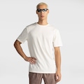 Opção de cor OFF WHITE de Camiseta Masculina Oxer Manga Curta Flat Respirável
