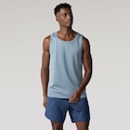 Camiseta Regata Masculina Oxer Flat Respirabilidade AZUL CLARO