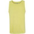 Camiseta Regata Masculina Oxer Flat Respirabilidade AMARELO CLARO