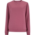 Blusa de Moletom Feminina Oxer Gola Careca Fleece ROSA