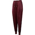 Calça Feminina Oxer Jogger Plush com Bolso VINHO