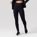 Calça Legging Feminina Oxer Canelada Sem Costura PRETO