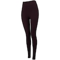 Calça Legging Feminina Oxer Canelada Sem Costura ROXO ESCURO