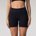Opção de cor 1 de Short Feminino Oxer Canelado Sem Costura