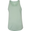 Camiseta Regata Feminina Oxer Flat Respirável VERDE CLARO/CINZA
