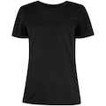 Camiseta Feminina Oxer Manga Curta Flat Respirável PRETO