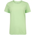 Camiseta Feminina Oxer Manga Curta Flat Respirável VERDE CLARO