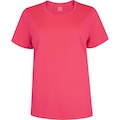 Opção de cor ROSA de Camiseta Feminina Oxer Manga Curta Flat Respirável