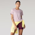 Camiseta Feminina Oxer Manga Curta Flat Respirável ROSE