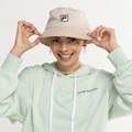 Chapéu Bucket Fila Classic DNA BEGE