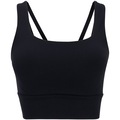Top Fitness com Bojo Nike Baixa Sustentação Alate Ellipse LL BRA - Adulto PRETO