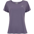 Camiseta Feminina ASICS Manga Curta Selada New ROXO