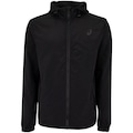 Jaqueta Masculina ASICS com Capuz Recortes PRETO