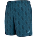 Bermuda Masculina ASICS Estampada Logo PETROLEO
