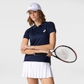Camisa Polo ASICS Racket - Feminina AZUL ESCURO
