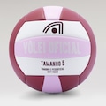 Bola de Volêi Adams Soft Touch VINHO/ROSA